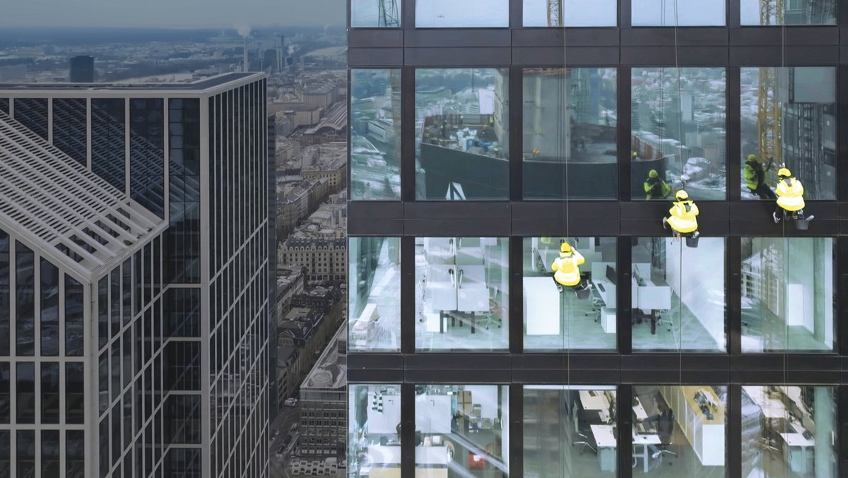 Wie sieht es hinter den Fassaden von Deutschlands einziger Skyline aus? Die hr-Doku „Inside Skyline Frankfurt” gibt Einblicke in normalerweise verschlossene Welten, und begleitet Menschen, die das Leben im Omniturm, im Tower 185 und in der @ecb mitprägen. ardmediathek.de/suche/Inside%2…