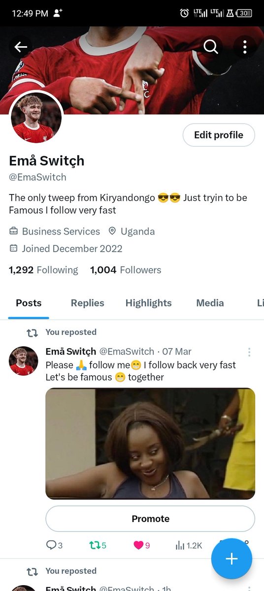EmaSwitch's tweet image. Finally 1k followers
Only small accounts know this feeling 😚😚😚
I still follow back
