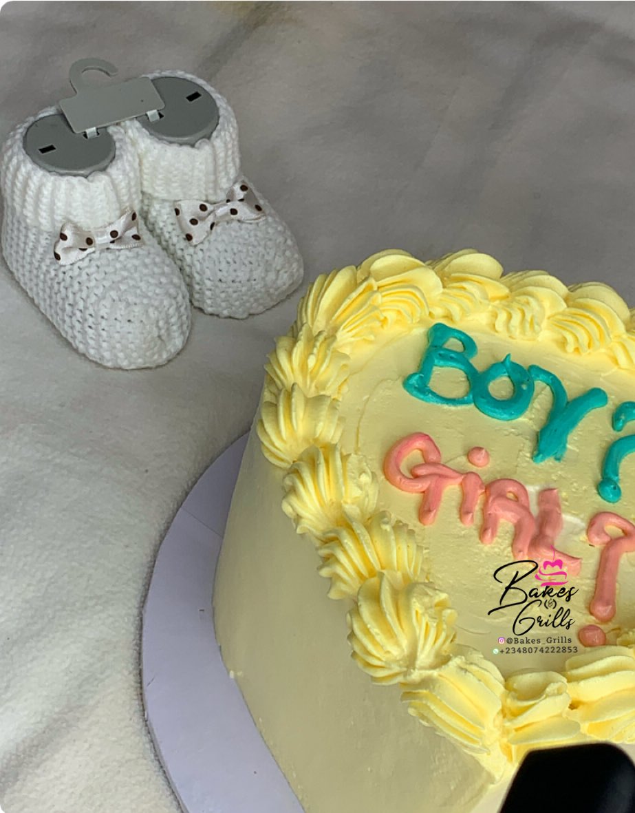 Mubaraqah5's tweet image. She?
He?
They’re here!

From small beginnings come great things.

A gender reveal cake 🤩🤩🤩

To make enquiries please kindly send a dm or a WhatsApp message to 08074222853

@Nana_Remi03 @iam_waleoke  @nosafk  @__Folarin__
