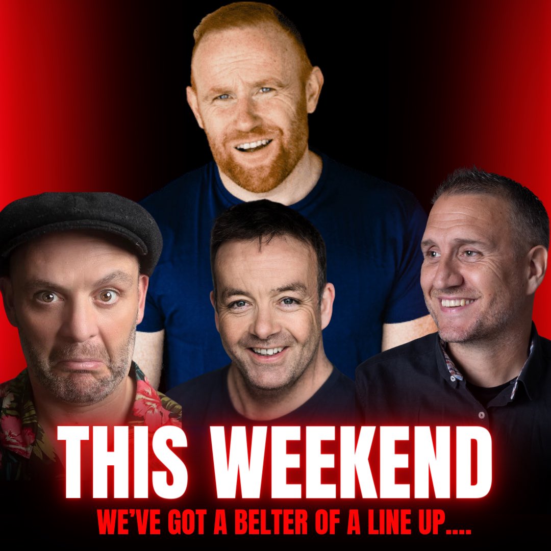 ⭐️ ALL HEADLINE SHOW ⭐️ This weekend, we’ve got an all headline show - Rory O’Hanlon, Gar Murran, John Colleary and Patser Murray! Some of Ireland’s BEST acts all jam packed together into one incredible show. Get your tickets now on LaughterLounge.com 🔥