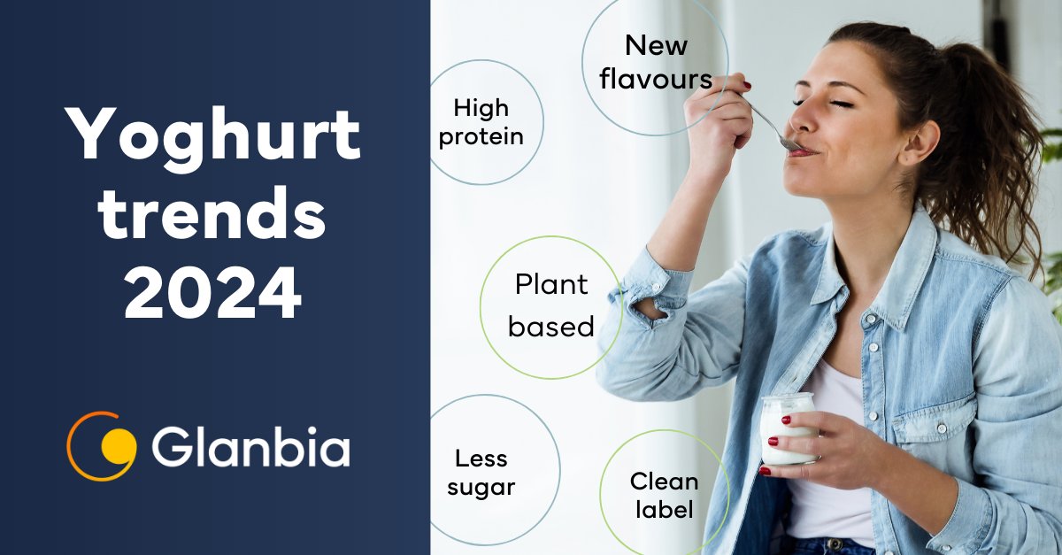 Did you know that our team at Glanbia Nutritionals are experts in providing ongoing market insights and consumer trend analysis? This week they offer the 2024 yoghurt trends to watch, from high protein to new flavours. Find out more here ow.ly/9Rzv50R4nms #betternutrition