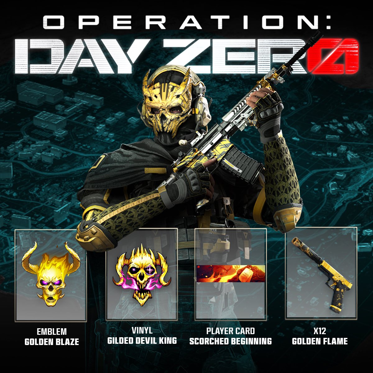 CoDQG_'s tweet image. N’oubliez pas de récupérer vos récompenses de l’opération Day Zero sur #WarzoneMobile ! 

Elles sont également utilisables sur MW3 et Warzone.