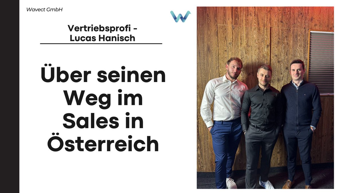 Wir stellen euch unser neues Mitglied im Business Development Team vor - Lucas Hanisch. Lucas nimmt dich mit durch seine Vertriebskarriere und stellt sich unserer Community vor. Enjoy! youtu.be/xhi4gDrsmMw 🧑 Über Lucas Hanisch: - LinkedIn: linkedin.com/in/lucas-hanis…