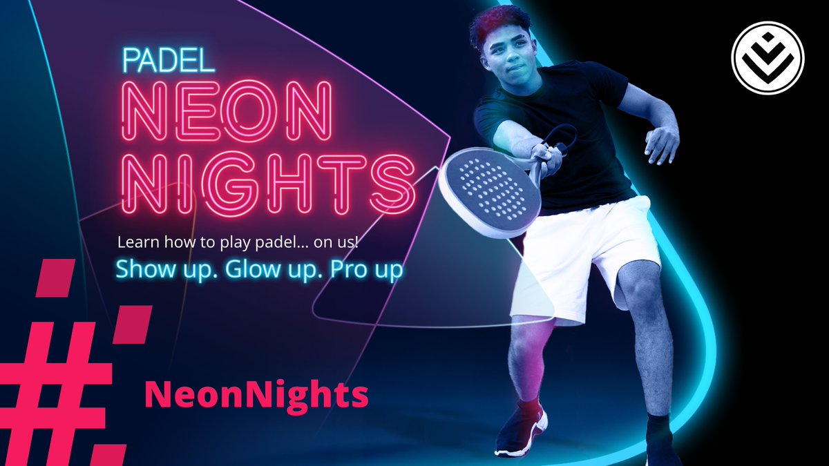 Vitality_SA's tweet photo. It’s GLOW time, Cape Town! Don’t miss #NeonNights in your city this week where you can learn to play padel (on us)! Spot prizes are up for grabs… so get ready to #GlowUp as you #ProUp. 🎾 
Book your spot: https://t.co/oKT3x0ZHxp
#LivelifewithVitality https://t.co/jOI1VFD7GI