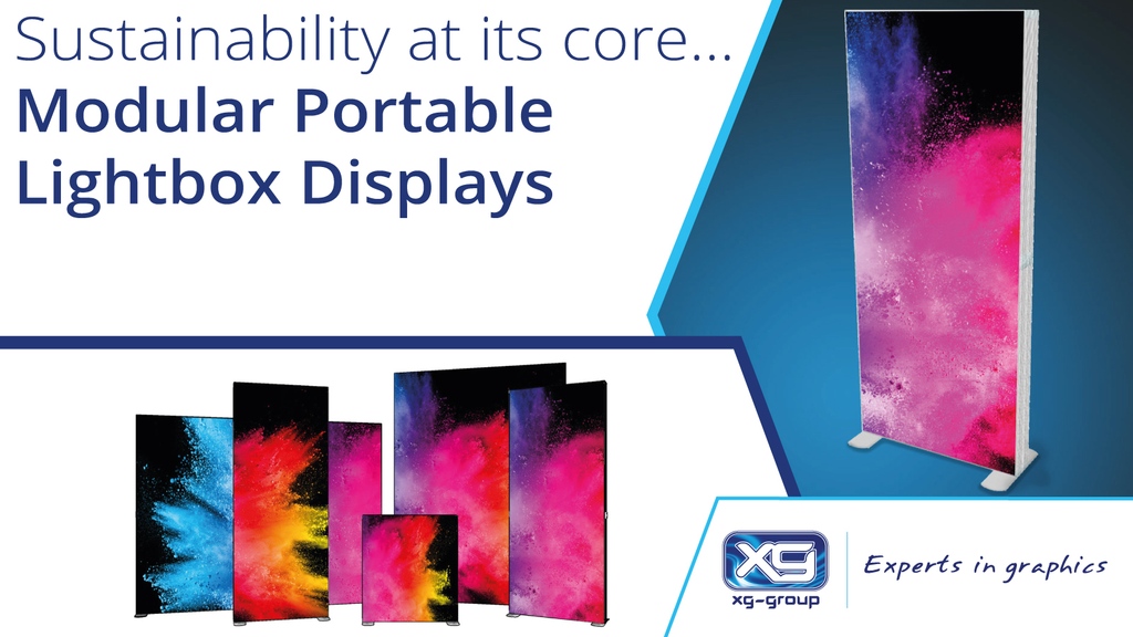 🌿 New Aluminium Portable Lightbox Range: Sustainability at its Core! Robust aluminium frames and eco-friendly fabric graphics, it's the sustainable choice for eco-conscious exhibitors. Explore the Range: bit.ly/3wrLlq9 #SustainabilityAtItsCore #XtremeGraphics