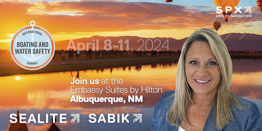 SabikOy's tweet photo. 🗓️ One week until #IBWSS24! Join us in Albuquerque, New Mexico to meet Cathy Sonnentag and explore SPX Aids to Navigation inland waterway solutions.

Looking forward to seeing you!

#marinelanterns #inlandwaterways #marinesafety #maritimesafety #marine #navigation #weshowtheway https://t.co/SFEpYb6znx