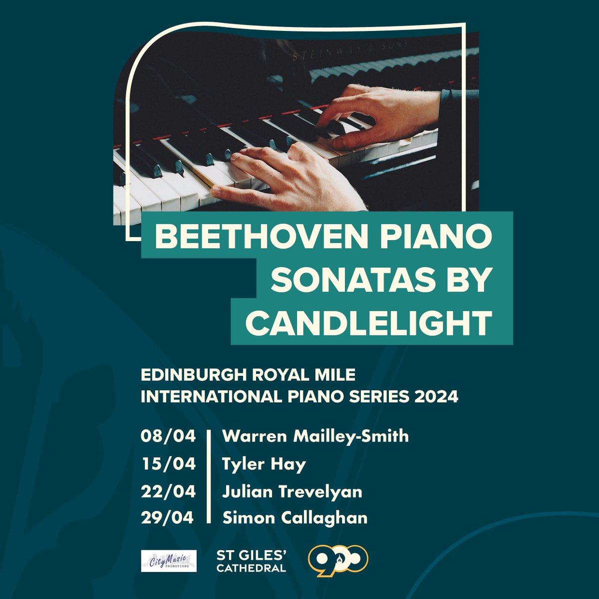We are very excited to announce a dedicated mini-series of one-hour piano recitals in the month of April 2024 featuring four of the country's leading concert pianists and four of Beethoven's greatest masterpieces. Book your tickets now at buff.ly/4aCQN8F