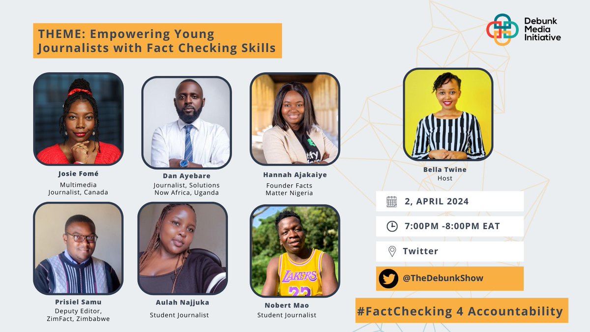 Happy International Fact Checking Day! Join us as we celebrate fact checkers across the world & credible stories. We pledge to continue growing a world where you access factual information in real time, to make informed decisions. #StayVerified twitter.com/i/spaces/1DXxy…