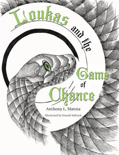 This reimagined Greek folktale is illuminated with dramatic and evocative pen and ink drawings that provide an ideal backdrop for the dark intrigue that fills this haunting story of human struggle, courage, and resilience. anthonymannabooks.com #BookPromo #MGLit