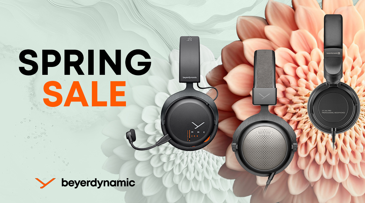 #SPRINGSALE at beyerdynamic 🌸 Dive into the sounds of spring with beyerdynamic's exclusive offers! Don't miss out on our special deals: byr.li/springsale 🎧 #beyerdynamic *only available in certain regions