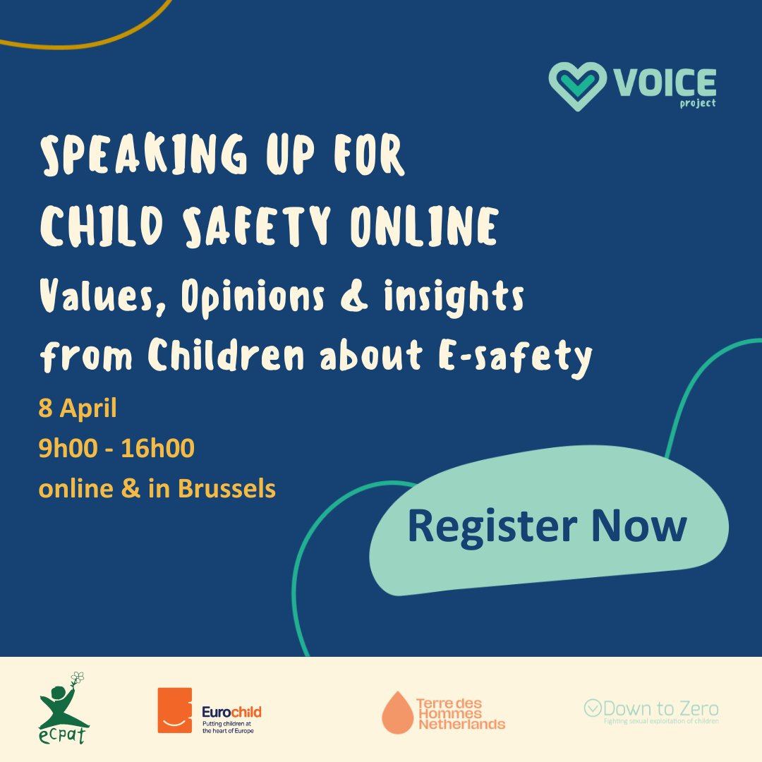 ⌛️Last days to register! Curious to uncover what #Children have to say about their #Online experiences and needs?⁠ Join us in a live conversation with VP @dubravkasuica, MEP @EwaKopacz, MEP @CRinzema, children, and tech sector representatives. 👉️bit.ly/VOICEReportLau…