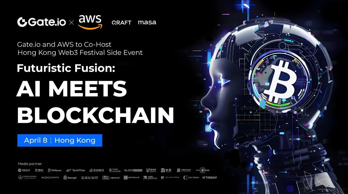 Gate's tweet photo. 🎉 The countdown has begun! 

Only 6 days until the https://t.co/8kWqgEeplL and AWS co-hosted Hong Kong Web3 Festival Side Event!  

Join us for an exciting exploration of the future of technology and finance 🚀 

#Gateio #AWS #HongKong #Web3Festival https://t.co/ObLq2VAQcV