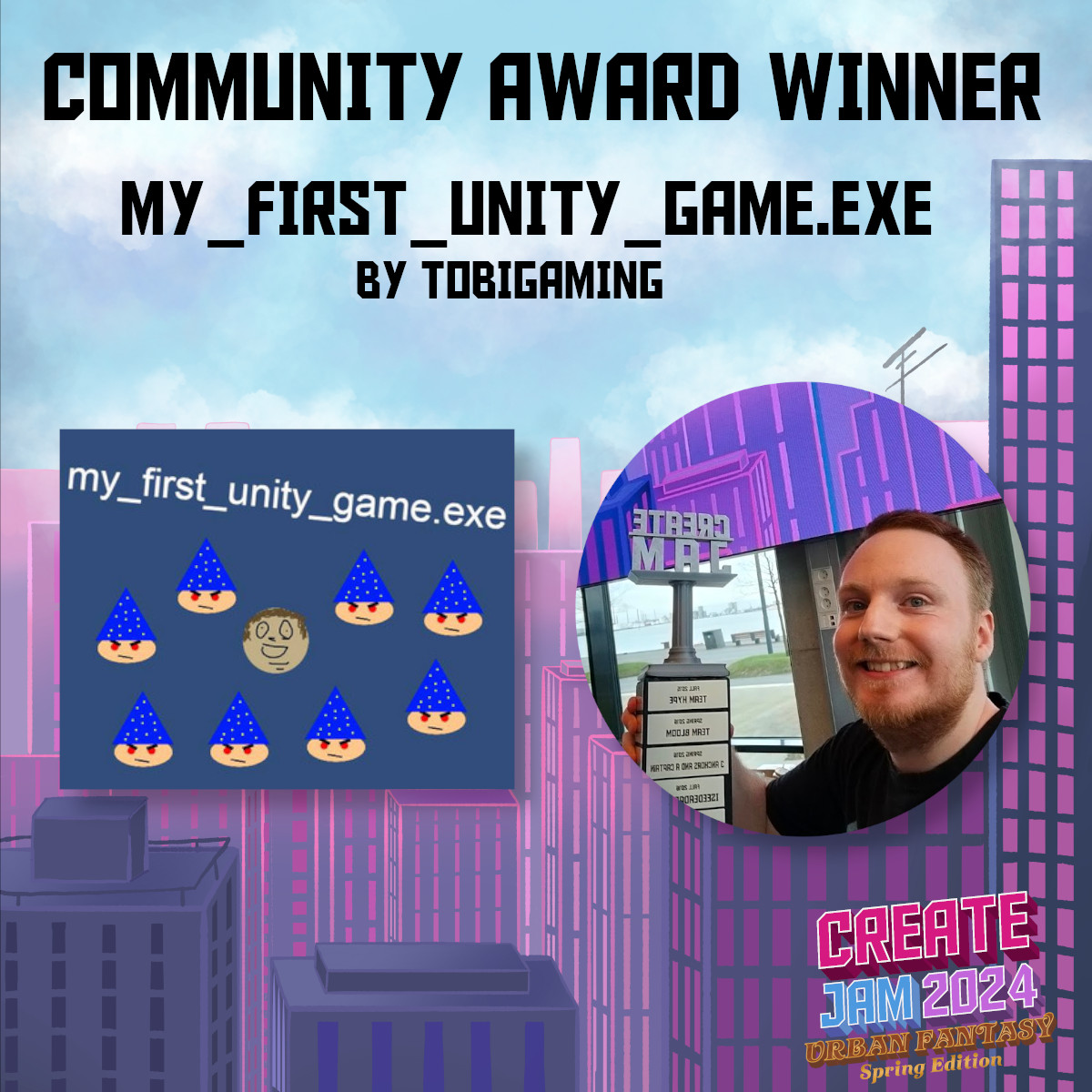 createjamdk's tweet photo. Congratulations to the winners of Create Jam Spring 2024! And if you finished a game at the jam, consider that a victory too!✨
We had a blast this weekend, hope you had too! Thanks for participating - see you at Create Jam Fall 2024!🗓️👀
#createjam #createjamspring24 #dkgame https://t.co/4XEdH1JRKf