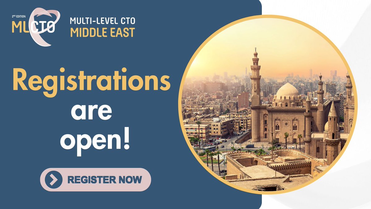 Looking to enhance your expertise in interventional cardiology? Don’t miss the 2nd edition of the Multi-Level CTO Middle East course on October 11th & 12th, 2024 in Cairo! Register now ➡ swll.to/mlctome2024-re… #MLCTOME2024 #cardiology #CTO #PCI #Coronary