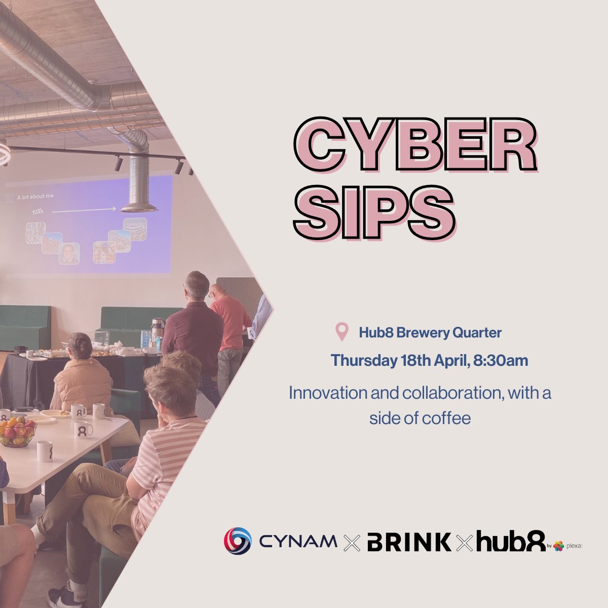 Secure your spot at Cyber Sips 16! Join us on Thursday, April 18th, starting at our regular time of 8:30 AM. Enjoy Brink Coffee and networking opportunities. Book now! 🔗 eventbrite.co.uk/e/875806078557… #CyberSips16 #Networking #TechEvent