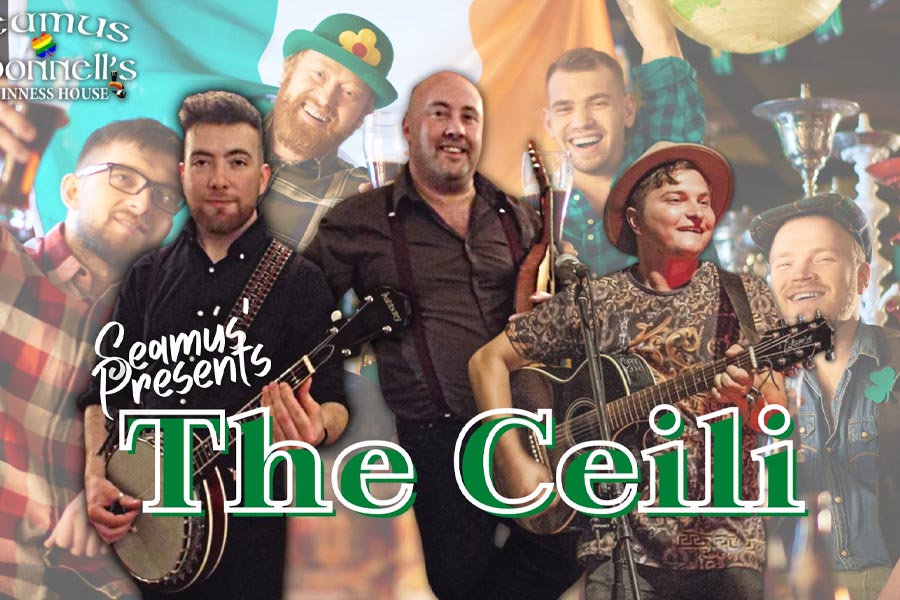 Seamus' Presents - The Ceili A truly Irish evening performed by Bristol (and Derbyshire natives) 4 April. 9.00pm. Seamus O'Donnells, 13 Saint Nicholas Street, Bristol, BS1 1UE facebook.com/seamus.odonnel…