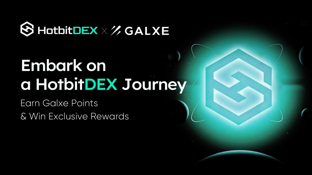 🚀 Dive into the #HotbitDEX Odyssey! Join our event on #Galxe, showcase your trading skills, and earn exclusive rewards! 🏅 📖 Read our latest article for all the details: link.medium.com/kIPnHmASsIb 🔗 Start your journey: galxe.com/hotbitdex/camp… 📅 Act fast - the adventure runs