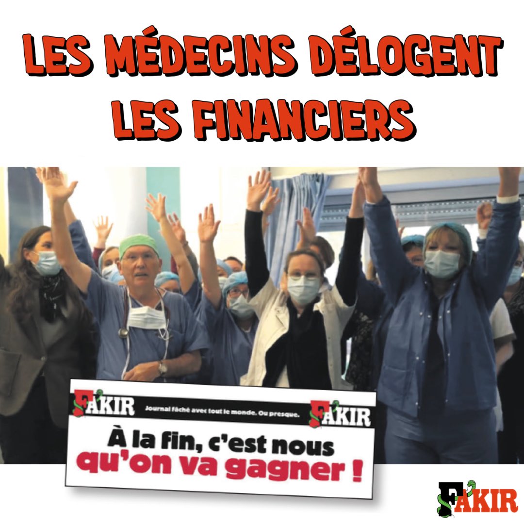 À Lillebonne, en Normandie, des médecins voyaient dépérir leur petite clinique locale, pas assez rentable pour les nouveaux proprios, LNA Santé. Alors, ils ont repris les choses en main...

#Fil | Les médecins délogent les financiers!