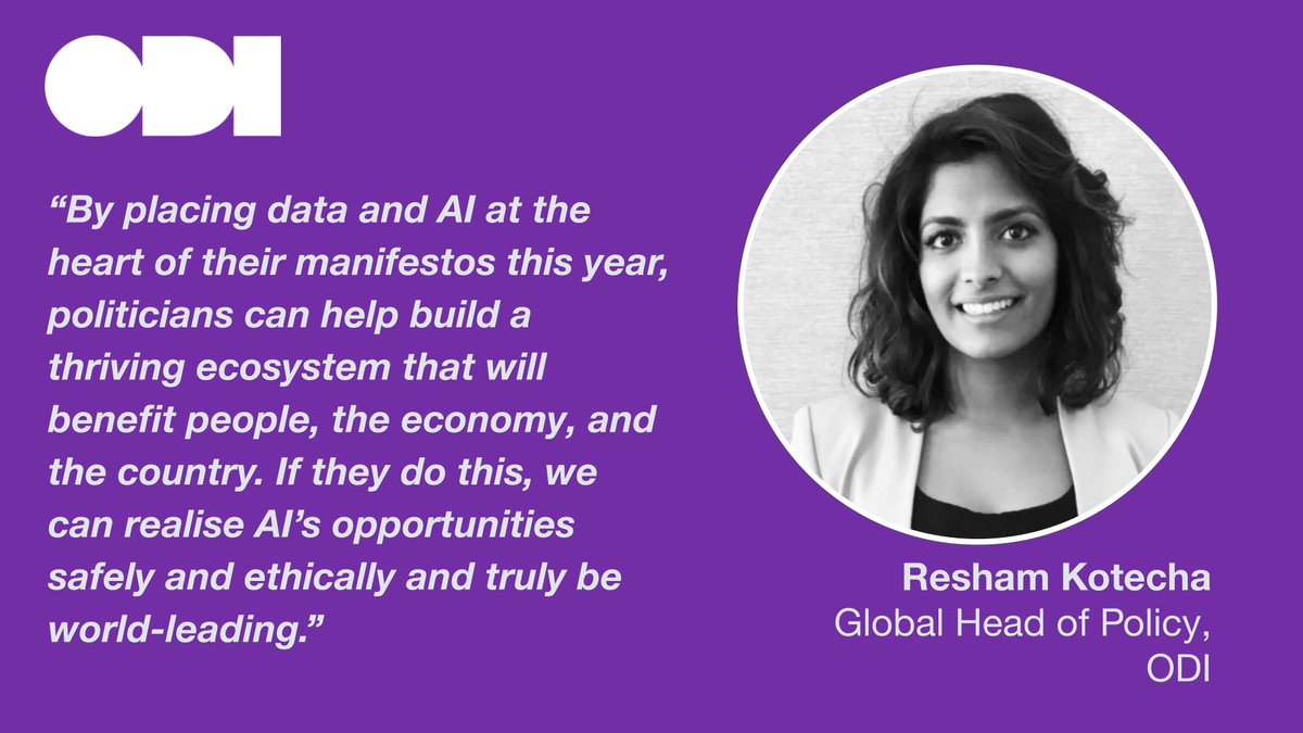 We were delighted to receive cross-party support for our policy manifesto and to hear senior Parliamentarians talk so passionately about data. Find out more in @ReshamKotecha's blog. hubs.li/Q02r3Bg30