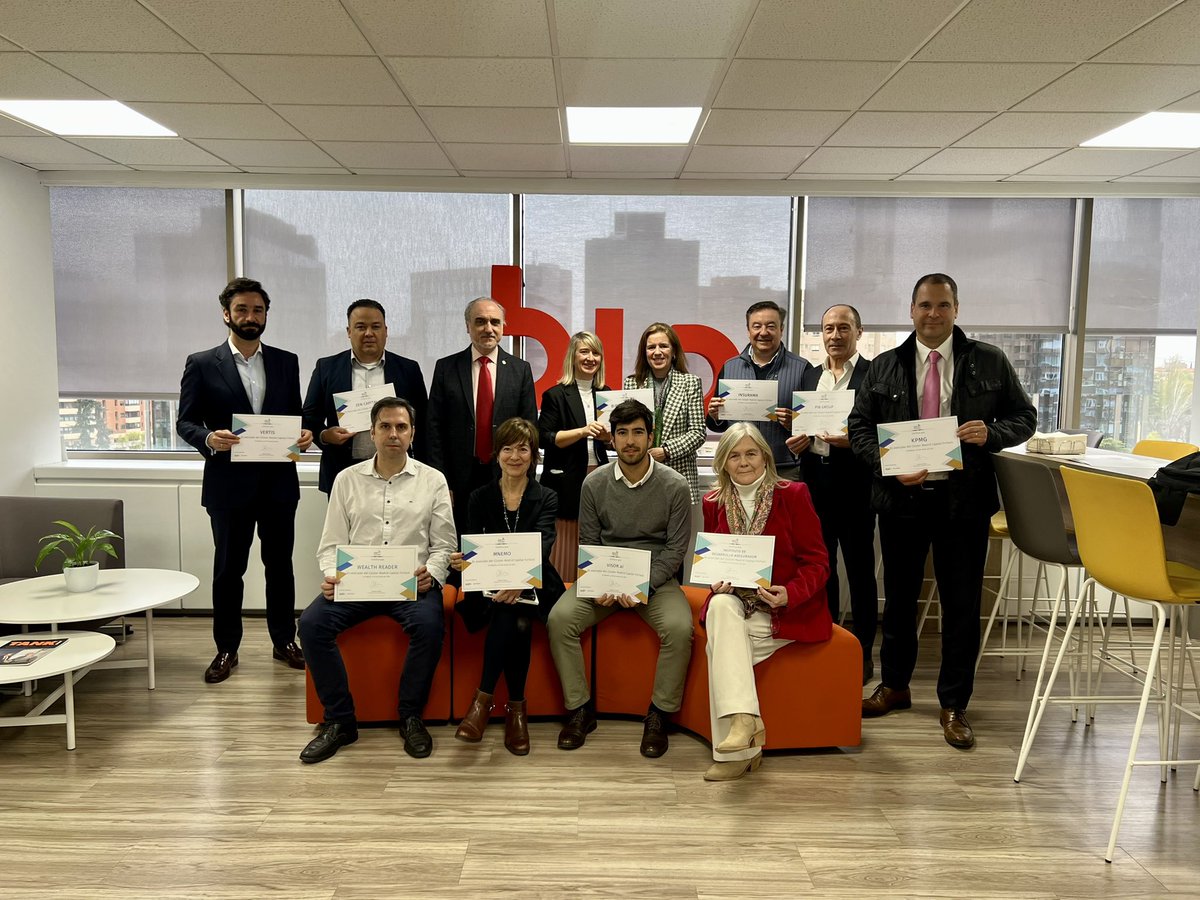 Madrid Capital FinTech (@madfintech) on Twitter photo Entrega de acreditaciones a los socios del clúster <a href="/RevistaEcofin/">Revista Ecofin</a> <a href="/MADRID/">Ayuntamiento Madrid</a> <a href="/vertiseguros/">Verti</a> <a href="/MAPFRE_ES/">MAPFRE España</a> <a href="/santalucia_seg/">Santalucía Seguros</a> <a href="/KPMG_ES/">KPMG España</a> <a href="/BipSpain/">Bip Spain</a> <a href="/Globant/">Globant</a> <a href="/_Mnemo/">MNEMO</a> Entrega de acreditaciones a los socios del clúster <a href="/RevistaEcofin/">Revista Ecofin</a> <a href="/MADRID/">Ayuntamiento Madrid</a> <a href="/vertiseguros/">Verti</a> <a href="/MAPFRE_ES/">MAPFRE España</a> <a href="/santalucia_seg/">Santalucía Seguros</a> <a href="/KPMG_ES/">KPMG España</a> <a href="/BipSpain/">Bip Spain</a> <a href="/Globant/">Globant</a> <a href="/_Mnemo/">MNEMO</a>