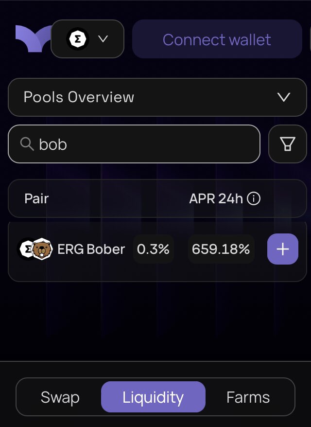 DeleteFIAT's tweet image. Not bad APR🤔 Do you earn yield on Bober/Ergo pair? #Ergo #BoberErgo