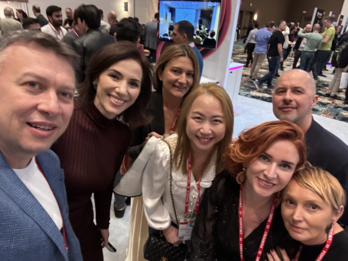 As a Platinum Sponsor, we're right in the pulse of the event, greeting everyone from our booth at the Tech Expo! 🎉With a vibrant team of 80 from across the globe, we're all here ready to mingle.

#WeAreExclusive @Fortinet #Accelerate24