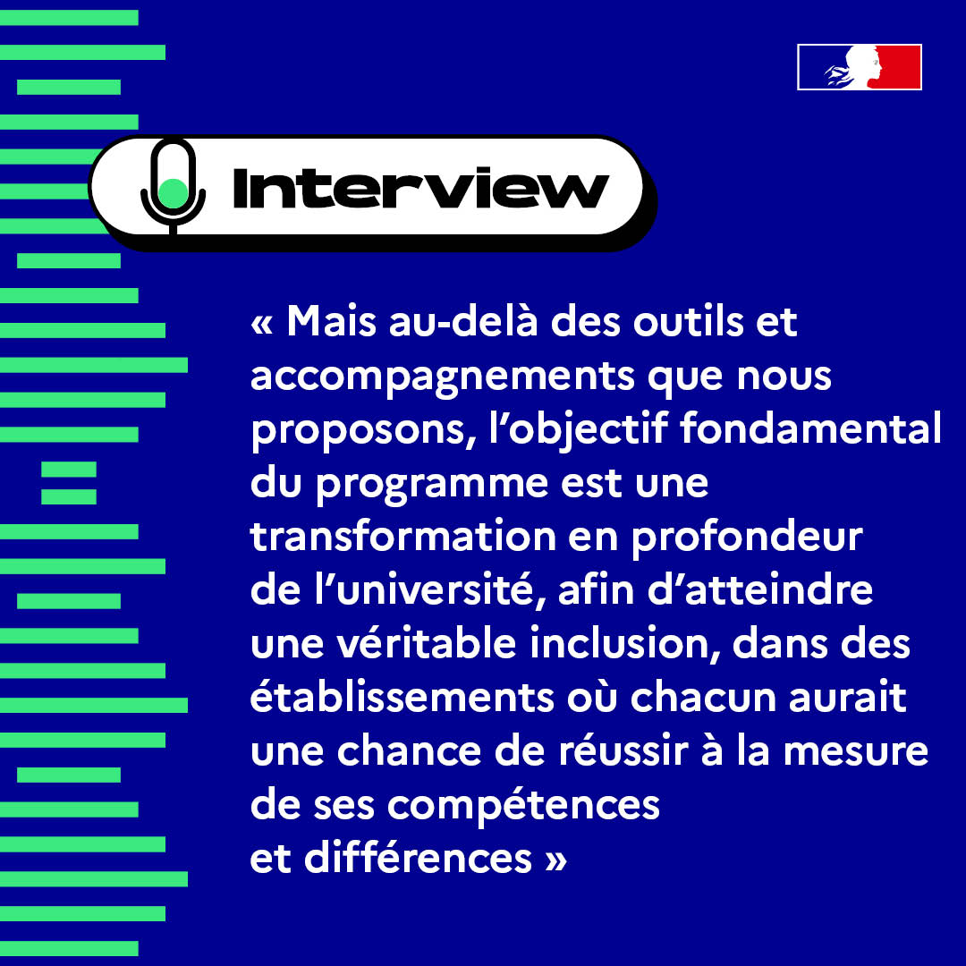 sup_recherche's tweet photo. #TousEnBleu | Journée mondiale de sensibilisation à l'#autisme

📢 Interview de @b_monthubert, directeur d'Atypie-friendly, programme pour une université inclusive qui accompagne les étudiants présentant des troubles du neuro-développement.

👉 https://t.co/H4jum9hO5m