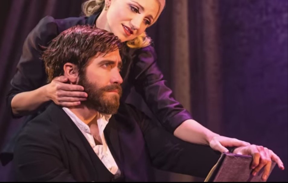 George is afraid, George is alone, George has another woman, George can't finish the hat, because inspiration abandoned him. #sundayintheparkwithgeorge #broadway #jakegyllenhaal