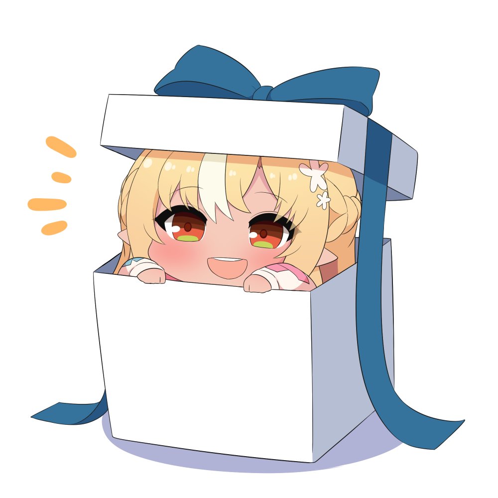 不知火フレア 「お誕生日おめでとうございます! #しらぬえ 」|トゥーミのイラスト