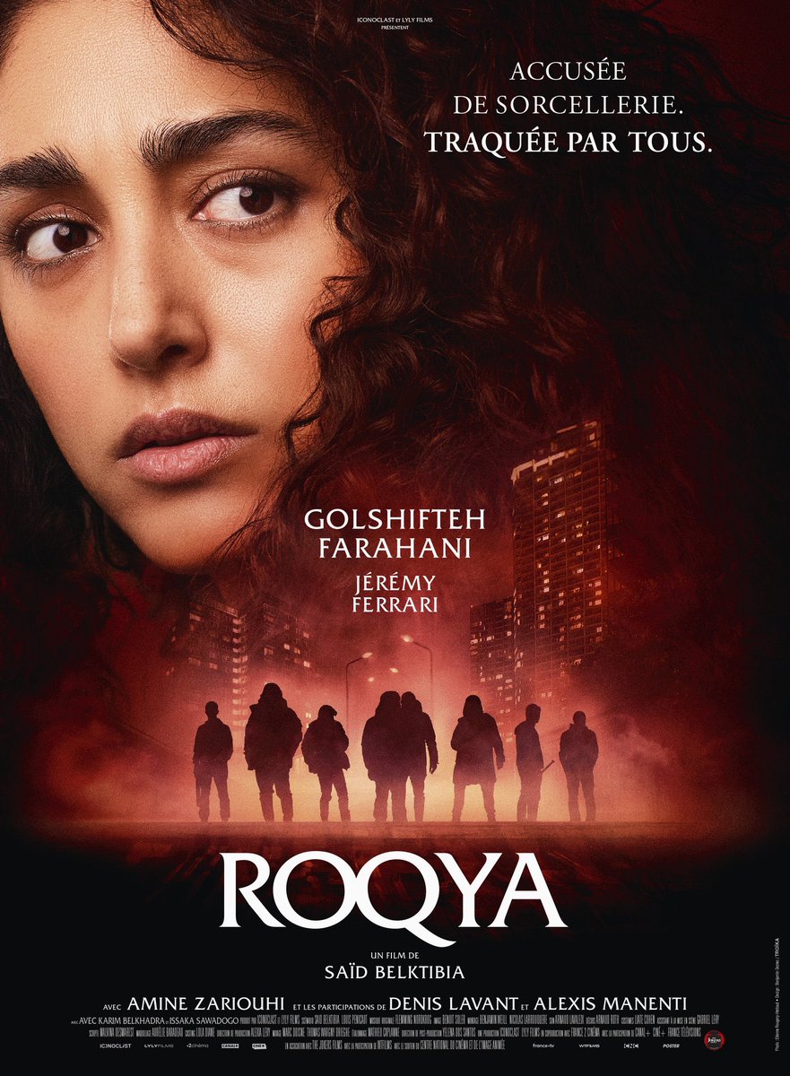CinéVerse (@cineverseoff) on Twitter photo 🎬 Découvrez l’affiche de #Roqya de
de Said Belktibia !
On retrouve au casting <a href="/Golshifteh/">Golshifteh Farahani</a>, <a href="/JeremyFerrari/">Jeremy Ferrari</a>, Denis Lavant et Alexis Manenti 👣
Le film sortira au cinéma le 15 mai 🍿 🎬 Découvrez l’affiche de #Roqya de
de Said Belktibia !
On retrouve au casting <a href="/Golshifteh/">Golshifteh Farahani</a>, <a href="/JeremyFerrari/">Jeremy Ferrari</a>, Denis Lavant et Alexis Manenti 👣
Le film sortira au cinéma le 15 mai 🍿