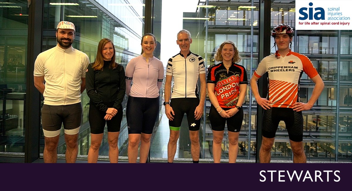 The Stewarts Cycling team will take part in the 2024 @spinalinjuries Association (SIA) Overseas Cycling Challenge, raising money to support the 40,000 spinal cord injured people in the UK. The team has a JustGiving page where you can donate to the cause: justgiving.com/team/stewarts-…