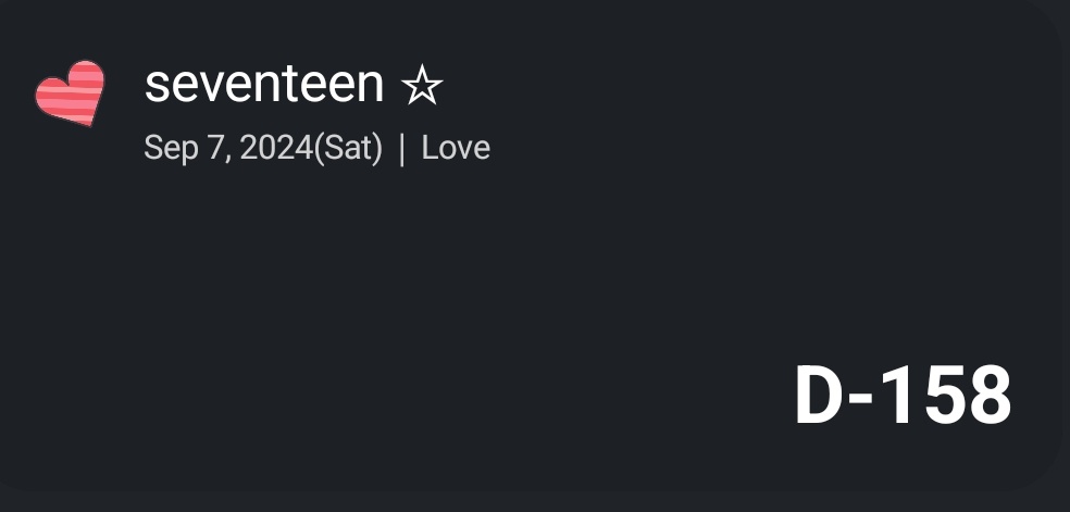 wdym i'm gonna see hoshi doing horanghae in 158 days