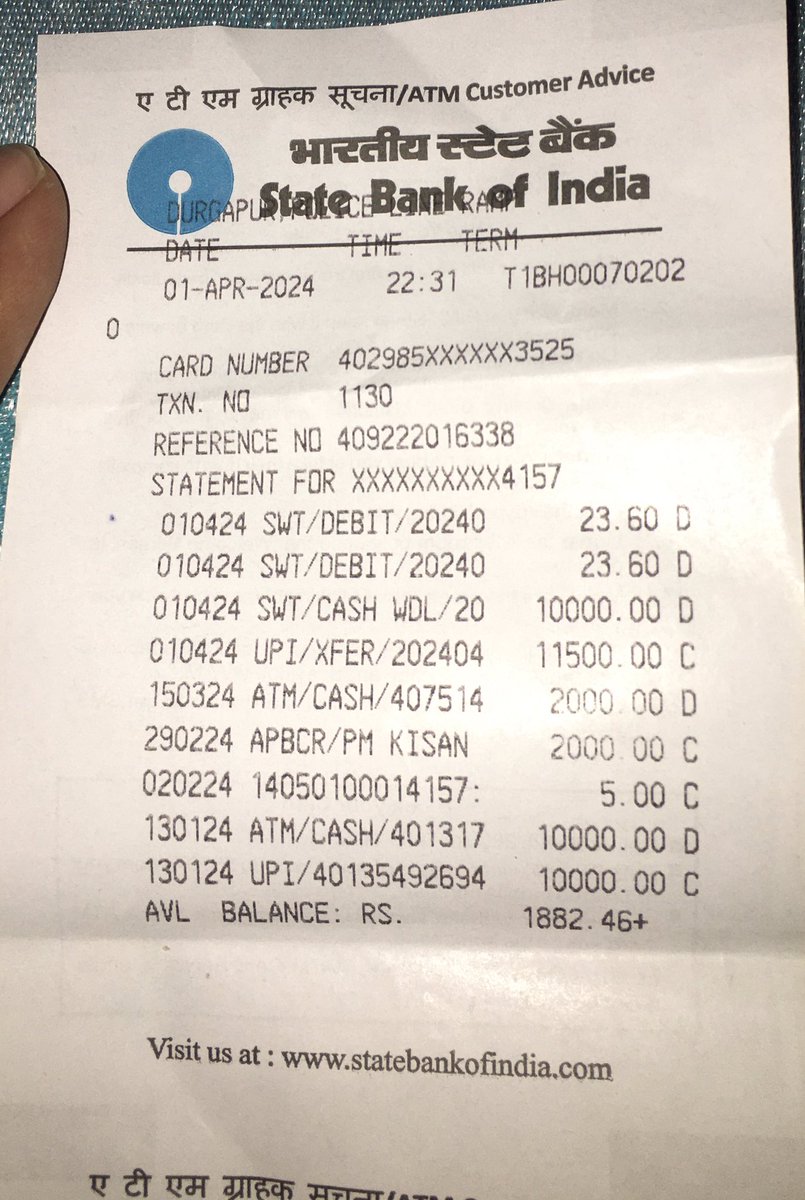 furqank7's tweet photo. Mere A/C se 10 hazar Kat gye hei @bankofbaroda aap btaye k kab tak aa jaygye yah paise ? https://t.co/XnIpOeYHRj
