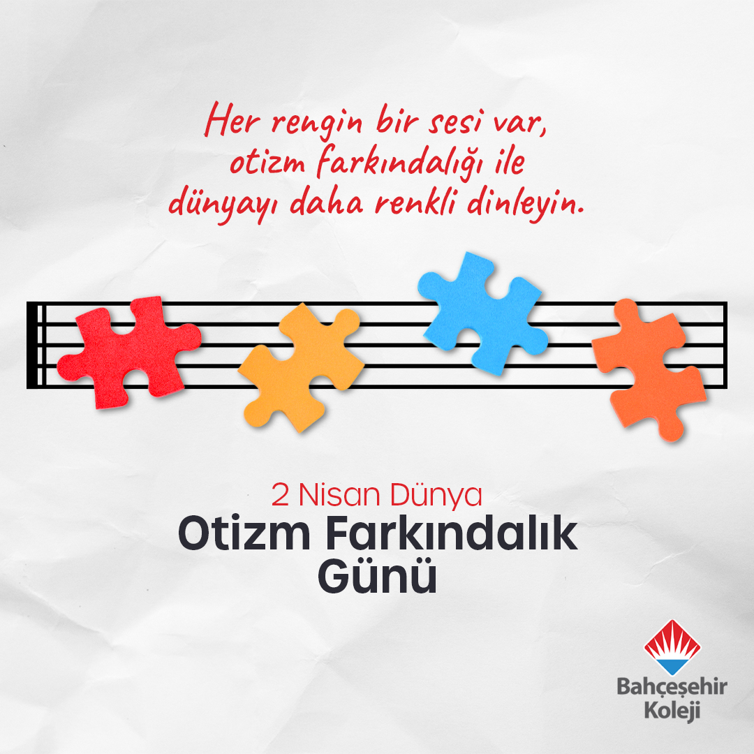 2 Nisan Dünya Otizm Farkındalık Günü'nde #OtizmeKırmızıIşıkYak 'mak için #SıraSende !