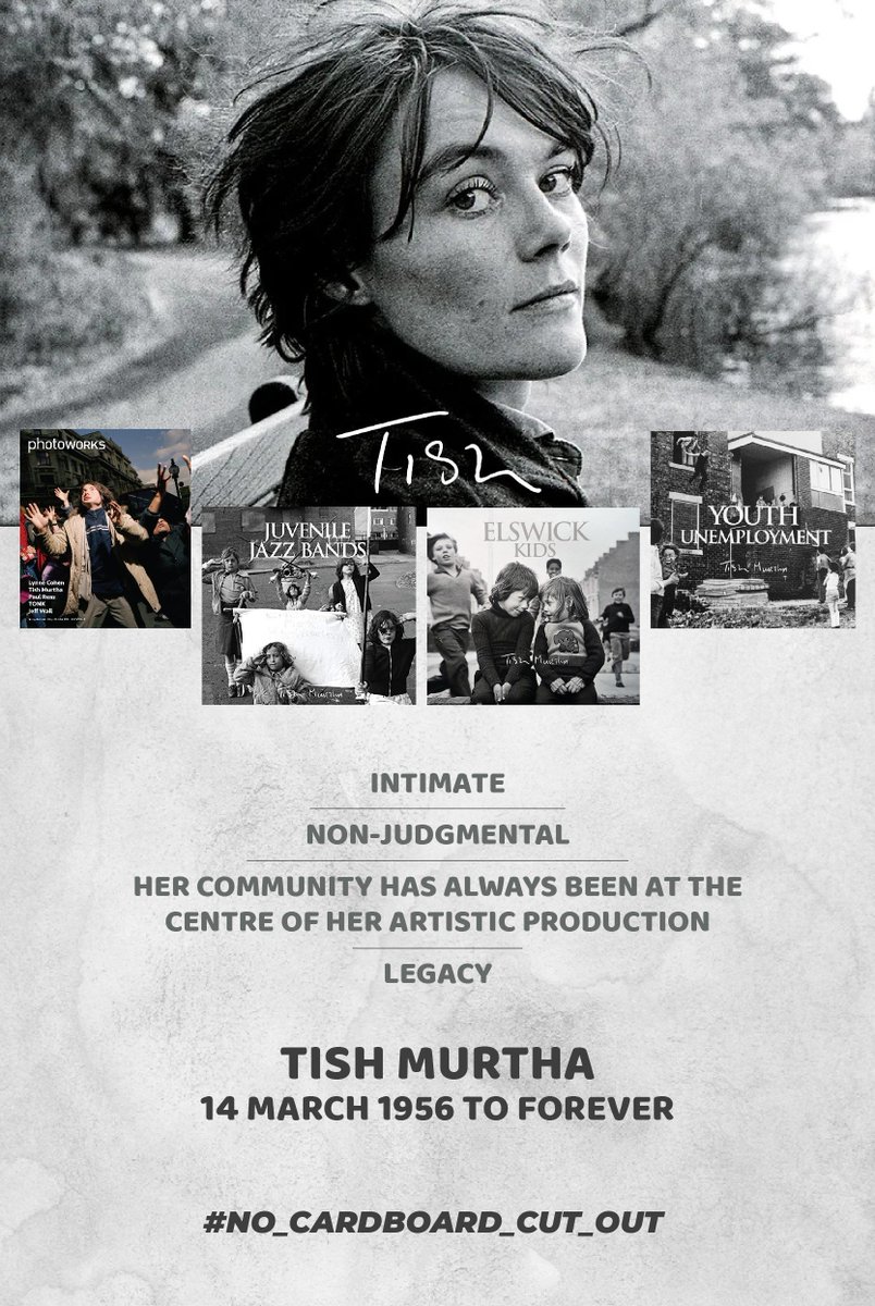 However, despite early acclaim for her work, she was unable to make a living from photography and died in poverty.

Tisha Murtha books:
Elswick Kids 
Juvenile Jazz Bands 
Youth Unemployment

#iconic #TishMurtha #Tish #Art #Photographer #Photography #SouthShields #RealLife