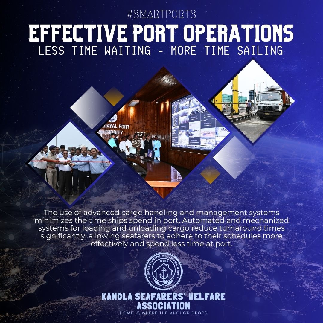 “Unlocking Efficiency: Transforming Ports with Cutting-Edge Tech! 🚀⚓ Embracing innovation to streamline operations and navigate towards a smarter & #ViksitBharat”

#TechPort #SmartOperations