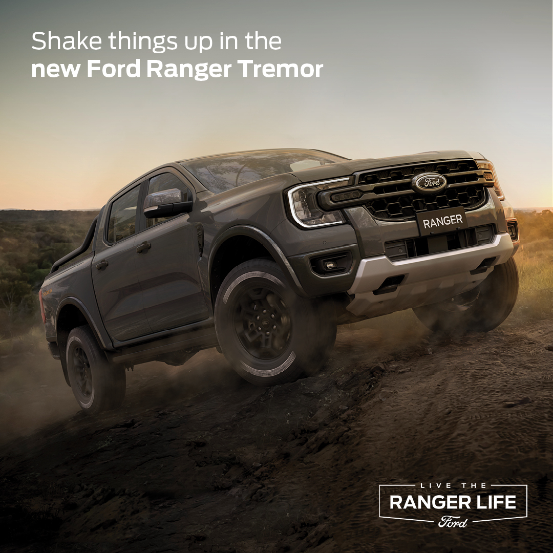 Live the Ranger life and make the world tremor in the new Ford Ranger Tremor. Packed with features for both on and off-road thrills, you're in for a ride that blends hard work and fun.
Book a test drive today bit.ly/4961BuM
#RangerTremor #LiveTheRangerLife