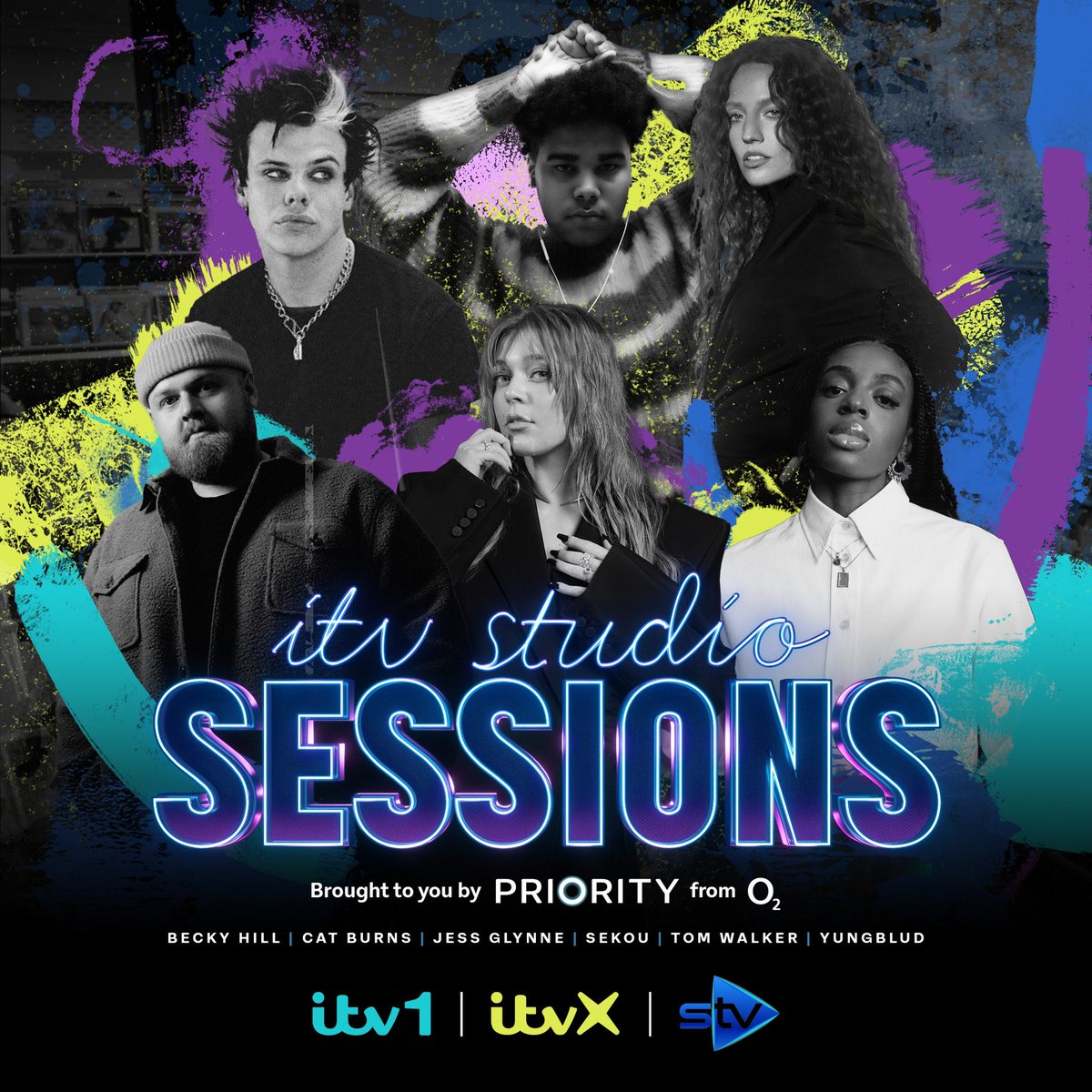 This is not a drill! 🚨 ITV Studio Sessions will be coming this May to ITV1 and ITVX🎙️ Presented to you by Clara Amfo and featuring some of the most talented UK artists! Including Becky Hill, Cat Burns, Jess Glynne, Tom Walker, Sekou and YUNGBLUD  🎶 #ITVStudioSessions