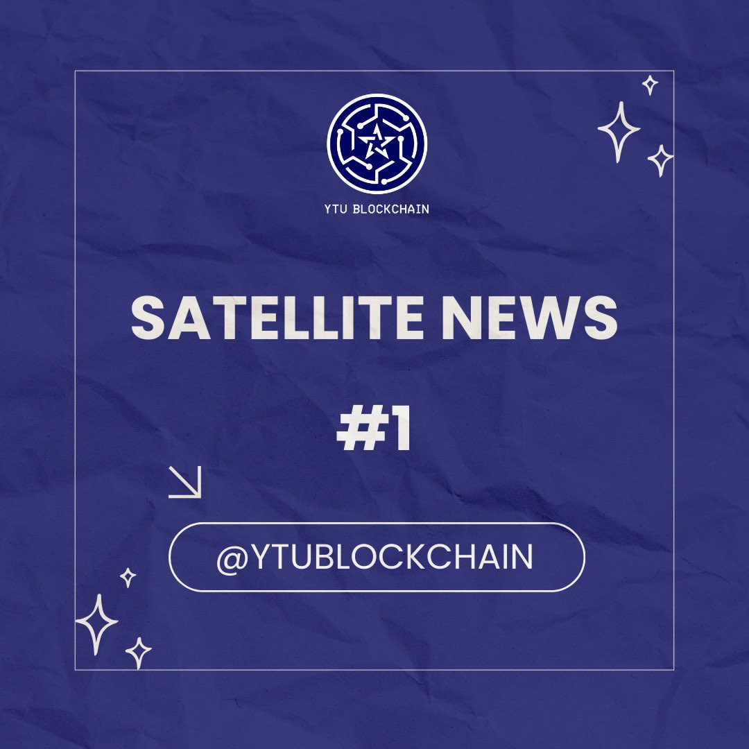 BlockchainYtu's tweet photo. Yazıyor yazıyor, YTU Blockchain haftanın önde gelenlerini yazıyor!🗞️

Satellite News haber bülteninden herkese selamlar!📰

Ekibimiz tarafından hazırlanan haftalık haber bülteniyle önceki haftanın önde gelen haberlerini ve gelecek hafta gerçekleşecek olan olayları sadece 5 dakikalık bir okuma ile öğrenebileceksiniz!🎉

Aşağıdan ilk sayımızı okumayı ve mail bültenine abone olmayı unutmayın!📭

📰🔗: https://t.co/iKS3w7v9s5