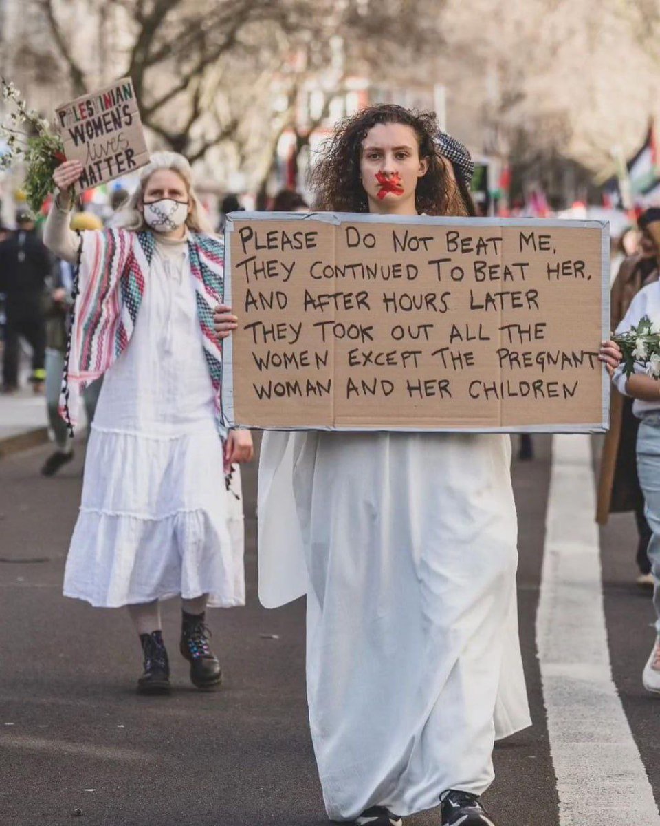 CindyEmanuel2's tweet photo. These English women have fasted in silence.  so that their screams can be heard more loudly.

#GazaGenocide 
#Qudsday https://t.co/1ujK77m6Da