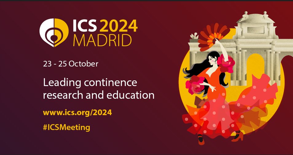 The International Continence Society  Annual Meeting takes place 23-25 October 2024 in Madrid, Spain. Abstract deadline is tomorrow. The #ICSMeeting is for those improving the lives of patients who experience continence issues. For details: ics.org/2024