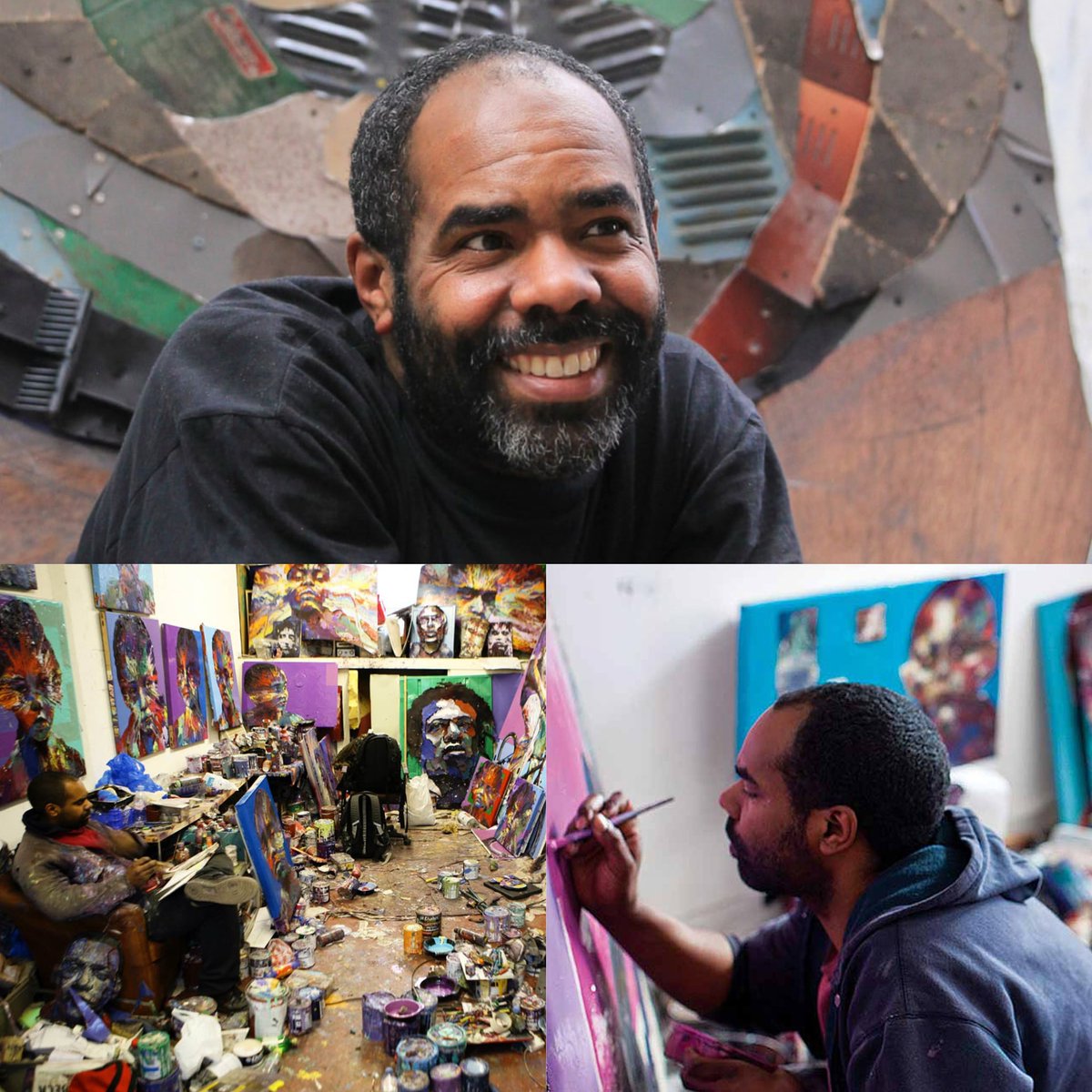 Acton-based award-winning artist Matt Small is often choosing discarded objects for his work.

YOU can contribute towards Matt’s next work: our foyer is a collection place for old footballs - ‘the tattier the better’, they need to be old/used footballs.
We’re open daily 12-10 ⚽️