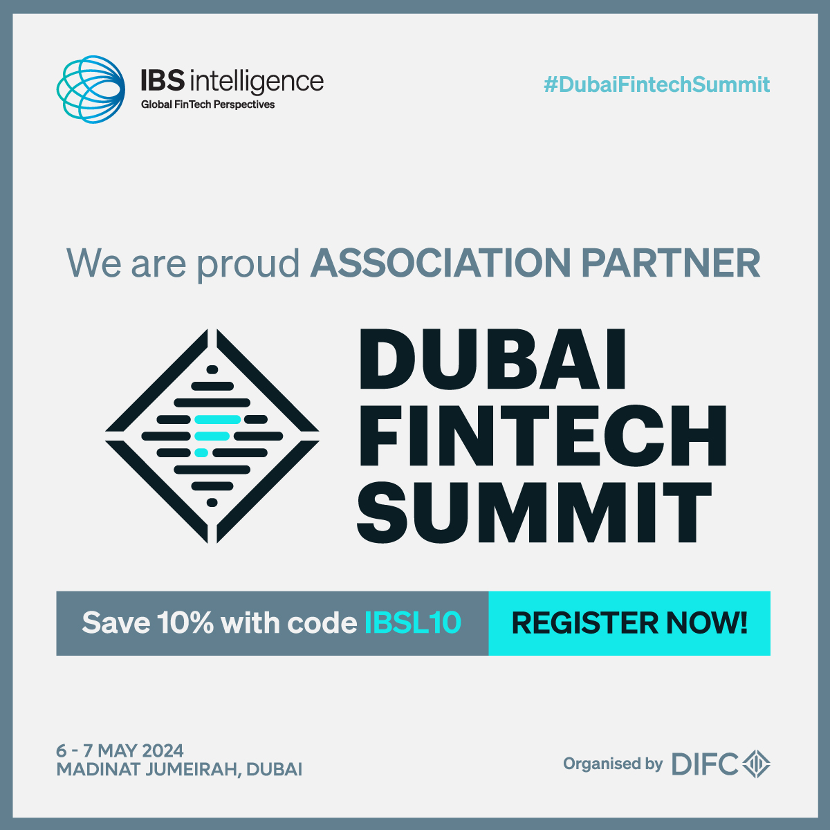 We are proud association partners of the #DubaiFintechSummit 2024, Explore a platform where global leaders come together to shape the future of FinTech!  Get your passes now and enjoy a 10% discount using the code: IBSL10 or visit bit.ly/3SOj44K.
@TresconGlobal