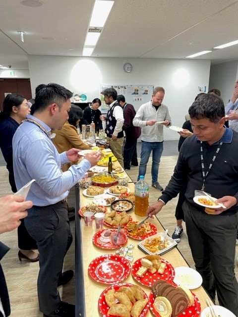 Last week, our Japan team organised a Potluck event at our Tokyo office to raise donations for those affected by the Noto Peninsula Earthquake. All donations went to the <a href="/JRCS_PR/">日本赤十字社</a> #japanredcross #charity