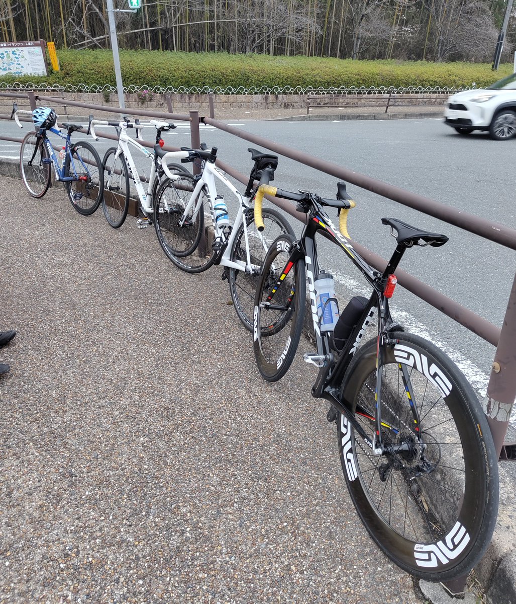 新入生歓迎会後清滝峠へ行きました