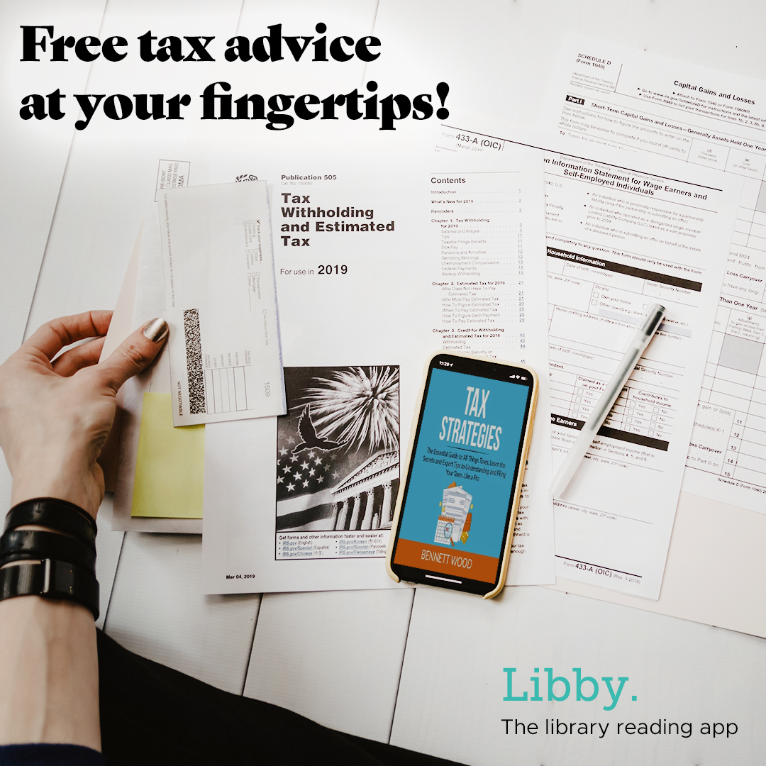 Tax season is upon us! ⁠ Check out the tax and personal finance books in the Libby collection.
⁠
⁠
⁠
#taxseason #suffolkcountyny #suffolkcounty #taxadvice