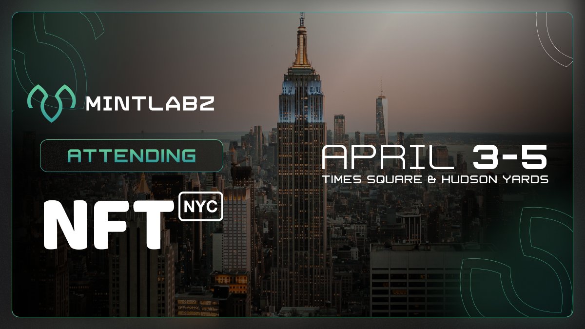 Meet us at NFT NYC 🇺🇸 This is one of the most anticipated events in the NFT space. Catch our CEO @crypto_ethic and feel free to ask any questions! See you, Warrior 🤝