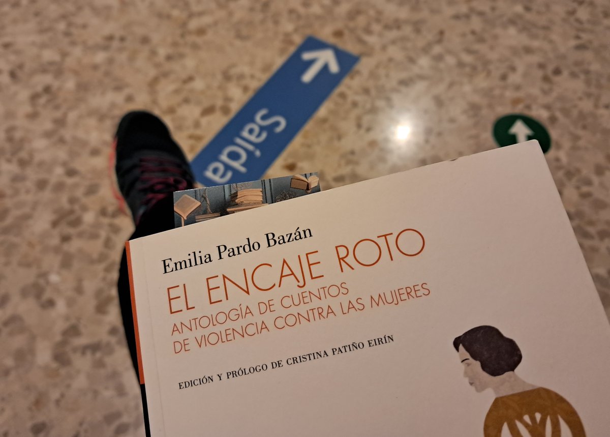 As esperas fanse máis curtas cun #libro. #ElEncajeRoto de #EmiliaPardoBazán