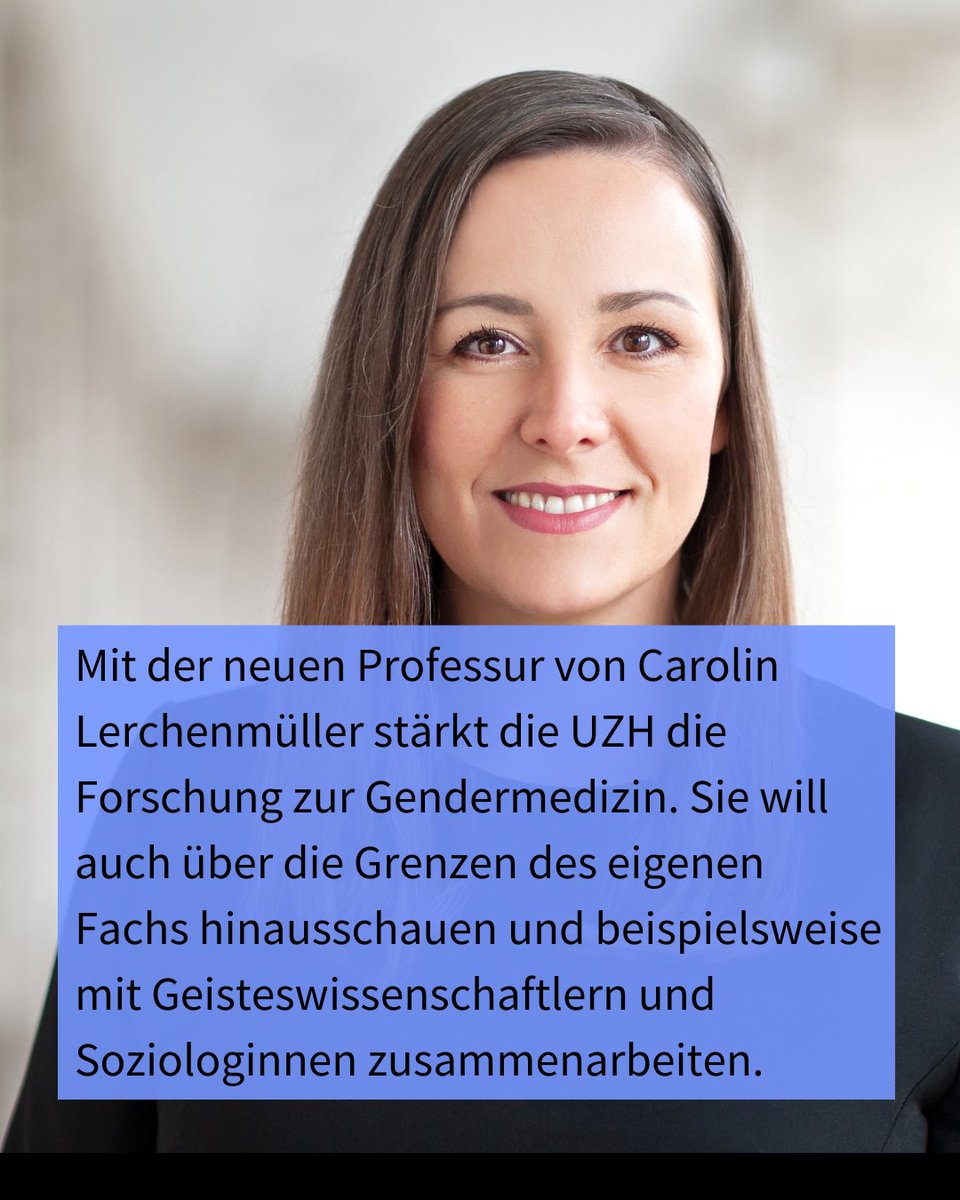 Viele Krankheiten haben geschlechtsspezifische Ursachen und Symptome. Doch diese sind oft noch wenig erforscht. Der erste Lehrstuhl für Gendermedizin in der Schweiz an der UZH will das ändern. Warum, beleuchtet das aktuelle UZH Magazin: news.uzh.ch/de/articles/ne…