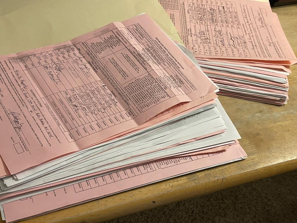 The petitions are in! Thanks to tremendous efforts by our many volunteers, @Sully4Assembly, @OReilly4Senate and I will easily qualify for the ballot. Our friends in the @RockRepublicans and across the peninsula collected enough signatures to choke a horse! No candidates in any